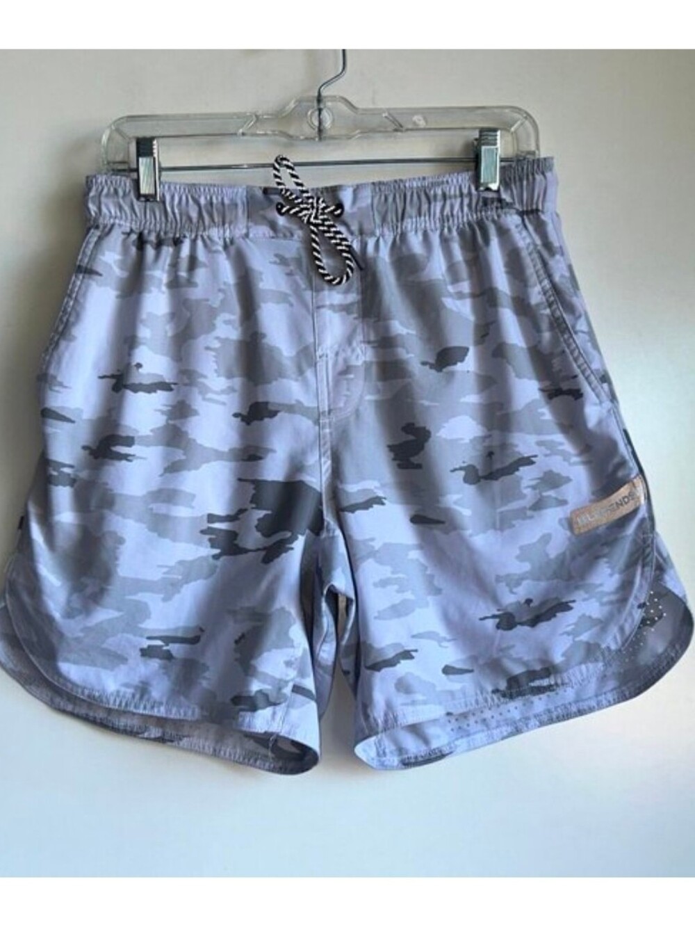 Legends Luka Lined 7 Inch Short White Camo Medium